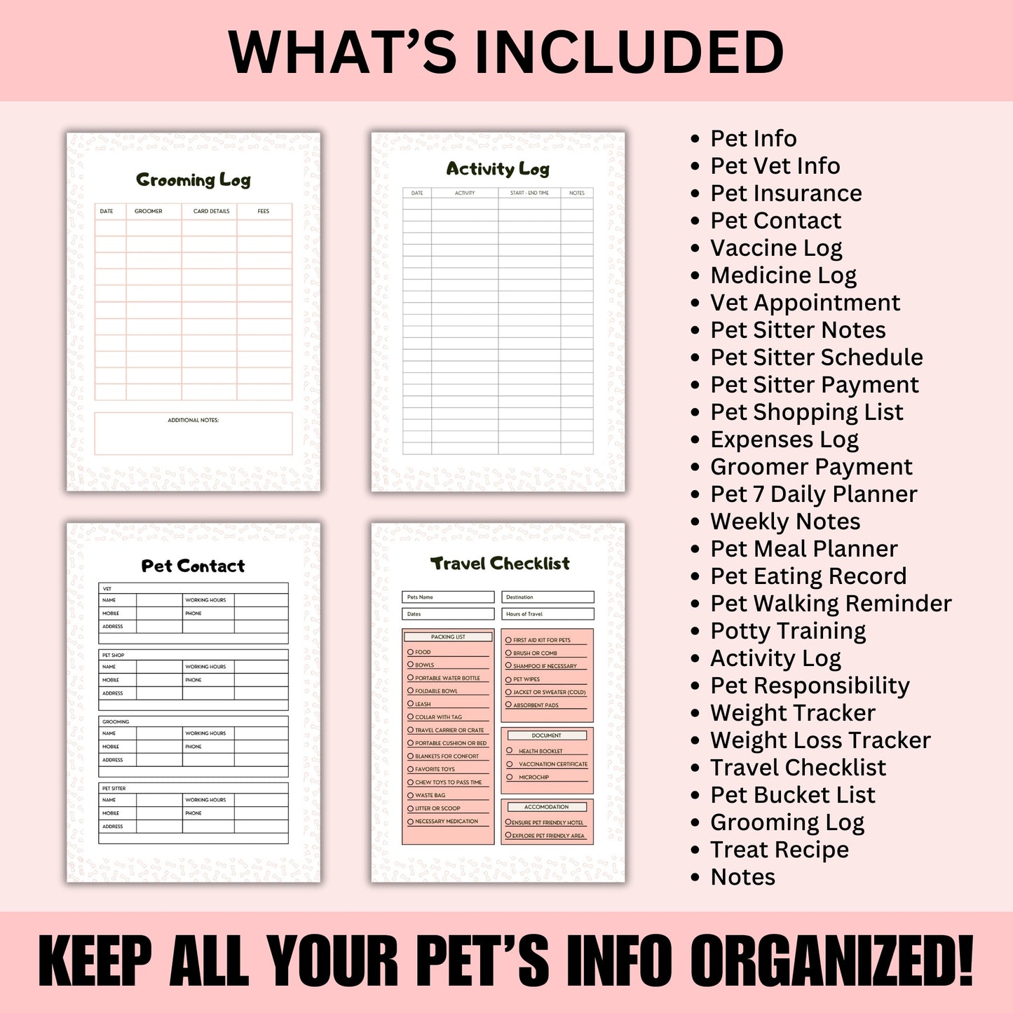 All-in-One Digital Pet Planner for Busy Pet Lovers