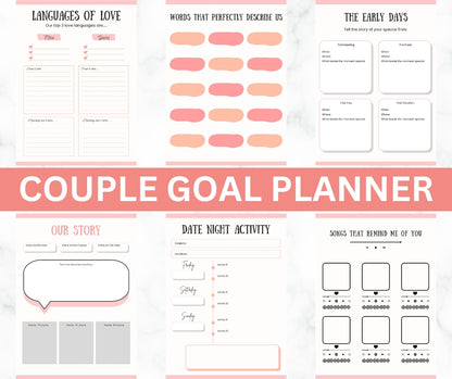 Couple’s Relationship Journal – The Ultimate Anniversary & Memory Book for Him & Her!